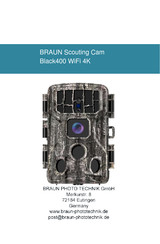 BRAUN Photo Technik Black400 WiFi 4K Manual De Instrucciones