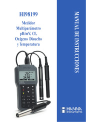 Hanna Instruments HI98199 Manual De Instrucciones