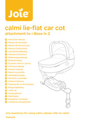 Joie calmi lie-flat car cot Manual De Instrucciones