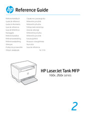 HP LaserJet Tank MFP 160 Serie Guía De Referencia