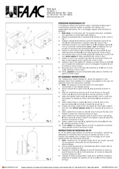 Faac 390 Manual De Instalación