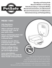 Petsafe In-Ground Fence Little Dog Deluxe Manual De Funcionamiento