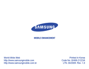 Samsung WEP750 Manual Del Usuario