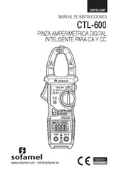 Sofamel CTL-600 Manual De Instrucciones