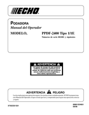 Echo PPDF-2400 Manual Del Operador