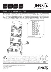 Jenx SUP-01F Instrucciones De Uso