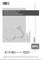 BFT VIRGO Instrucciones De Instalación