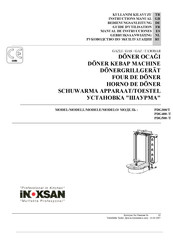 Inoksan PDG500/T Manual De Instrucciones