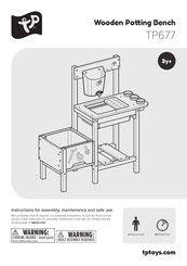 TP Toys TP677 Instrucciones De Montaje, Mantenimiento Y Uso