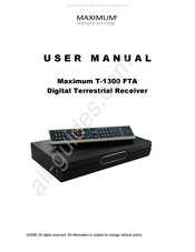 Maximum Digital Technology T-1300 FTA Manual Del Usuario