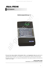 Aqua Medic mV computer Manual De Instrucciones