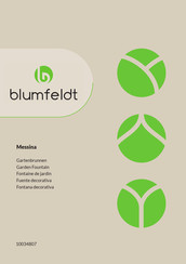 Blumfeldt Messina Manual De Instrucciones