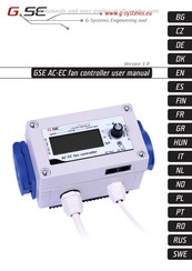 G-Systems GSE Manual De Instrucciones