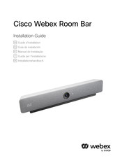 Cisco Webex Room Bar Guia De Instalacion