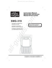 Singing Machine SMG-319 Manual De Instrucciones