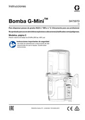 Graco G-Mini 25R811 Manual De Instrucciones