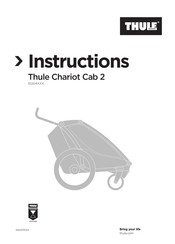 Thule Chariot Cab 2 Manual De Instrucciones