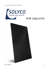 SOLYCO R-BF 120p.2/370 Manual De Instrucciones