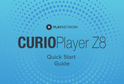 PlayNetwork CURIOPlayer Z8 Guia De Inicio Rapido