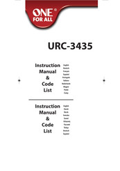 One for All URC-3435 Manual De Instrucciones