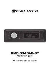 Caliber RMD 034DAB-BT Guia De Inicio Rapido