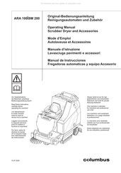 Columbus ARA 100 BM 200 Manual De Instrucciones