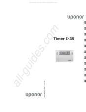 Uponor I-35 Manual De Instrucciones