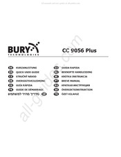 Bury technologies CC 9056 Plus Guía Rápida