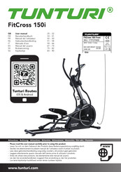 Tunturi FitCross 150i Manual Del Usuario