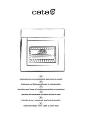 Cata PR6011 XGBK Instrucciones De Uso Y Mantenimiento