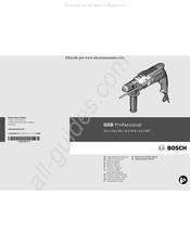 Bosch GSB 20-2RE Professional Manual Original