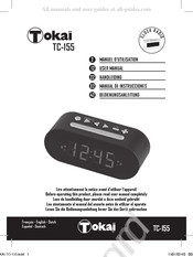 Tokai TC-155 Manual De Instrucciones