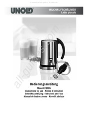 Unold Latte piccolo Manual De Instrucciones