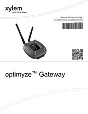 Xylem optimyze Gateway Manual De Instrucciones