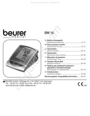 Beurer Medical BM 16 Manual De Instrucciones