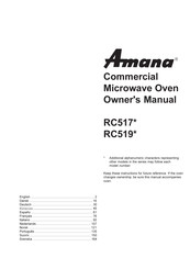 Amana RC517 Serie Manual Del Propietário