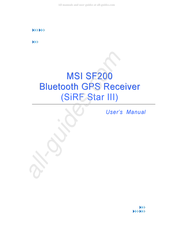 MSI SF200 Manual Del Usuario