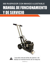 National Flooring Equipment 550 Manual De Funcionamiento