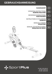 Sportplus SP-MR-1200-B/B-iE Manual De Instrucciones