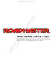 Roadmaster CRUISER Manual Del Propietário