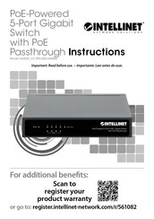 Intellinet Network Solutions IPS-05G-60WB Manual De Instrucciones