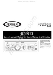 Jensen PHASE LINEAR Serie Manual Del Usuario