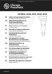 Chicago Pneumatic CP 4130 Manual De Instrucciones