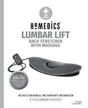 HoMedics LUMBAR LIFT Manual De Instrucciones