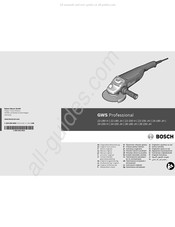 Bosch GWS 24-230 H Professional Manual Original