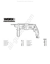 Worx Professional WU347 Manual Original