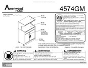 Ameriwood HOME 4574GM Instrucciones De Montaje