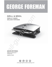 George Foreman GBR5750S Manual De Uso Y Cuidado