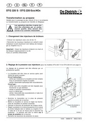 De Dietrich DTG 220-7 Manual Del Usuario