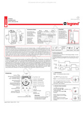 LEGRAND LEXIC Rex2000 D21SN Manual De Instrucciones